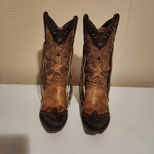 Lucchese Since 1883 Women's M5023.S53F Wingtip Boot size 9